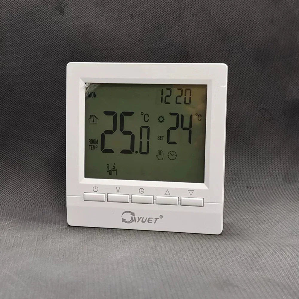Programmable Smart Thermostat With Child Lock Backlit Display - Omega Lifestyles