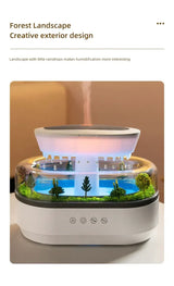 Ultrasonic Aromatherapy Diffuser With Colorful Nightlight - Omega Lifestyles