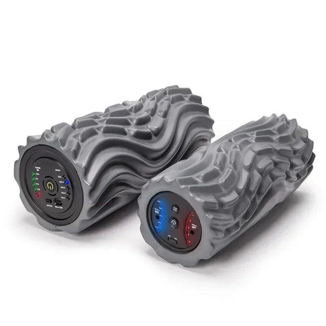 Electric Rechargeable Vibrating Foam Roller Deep Tissue Massager - Omega Lifestyles