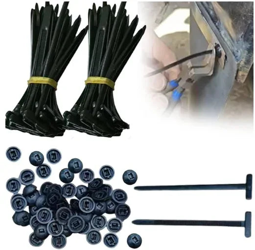 Heavy-Duty Self-Locking Nylon Cable Tie Buckles Set - Omega Lifestyles