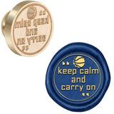 Wax Seal Stamp With Removable Brass Head For Decoration - Omega Lifestyles