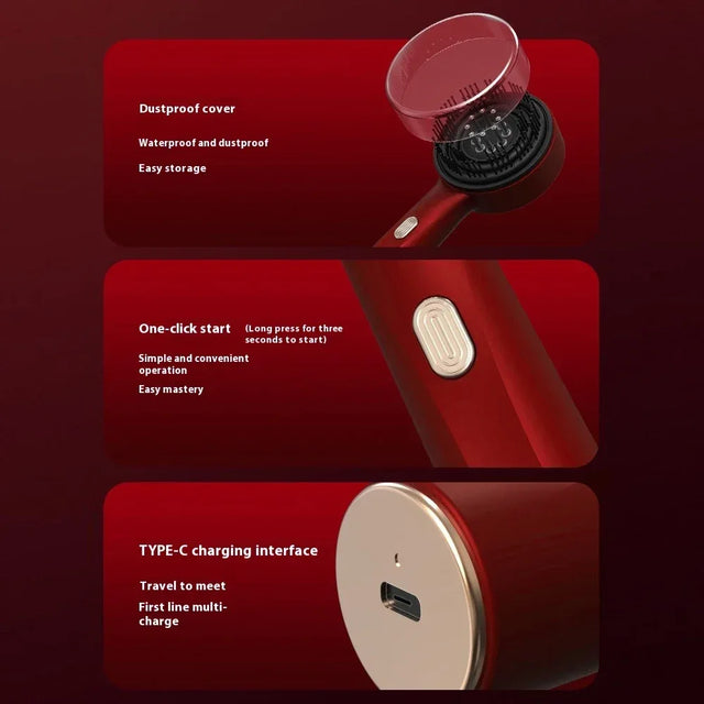 Infrared Light Scalp Massage Comb With Hair Growth Therapy - Omega Lifestyles