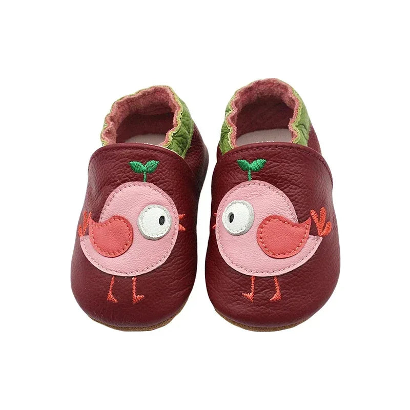 Baby Leather Soft Sheepskin First Walker Moccasins - Omega Lifestyles