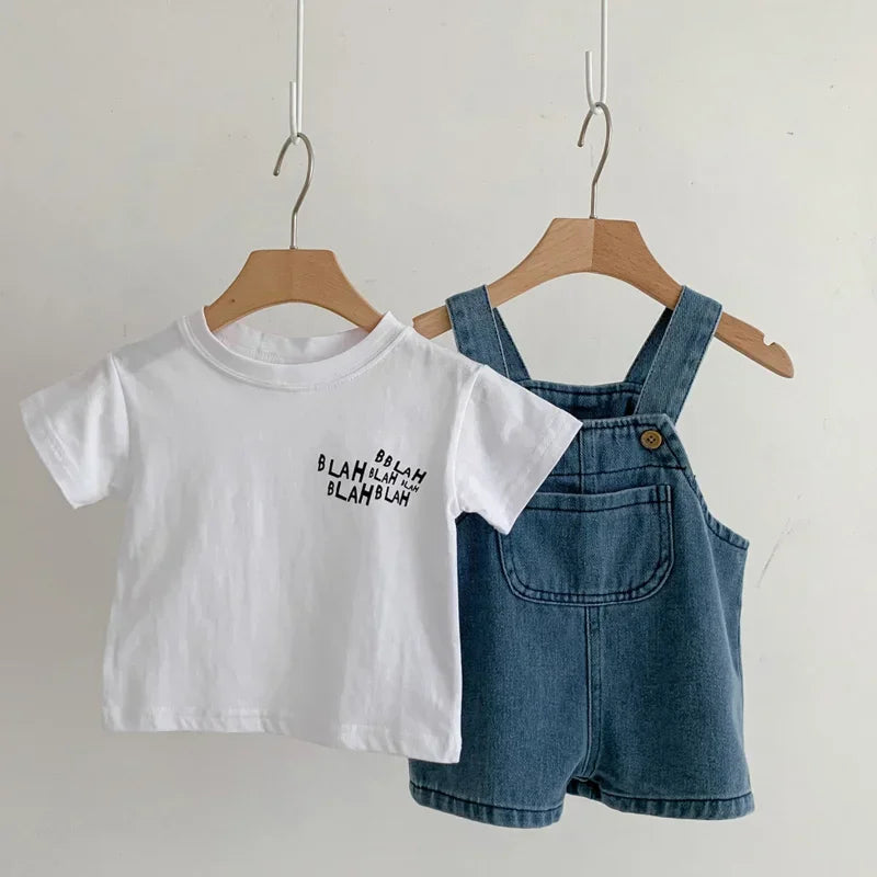 2-Piece Toddler Baby Clothing Set Summer Casual