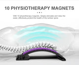Magnetic Therapy Adjustable Back Stretcher Lumbar Massager - Omega Lifestyles
