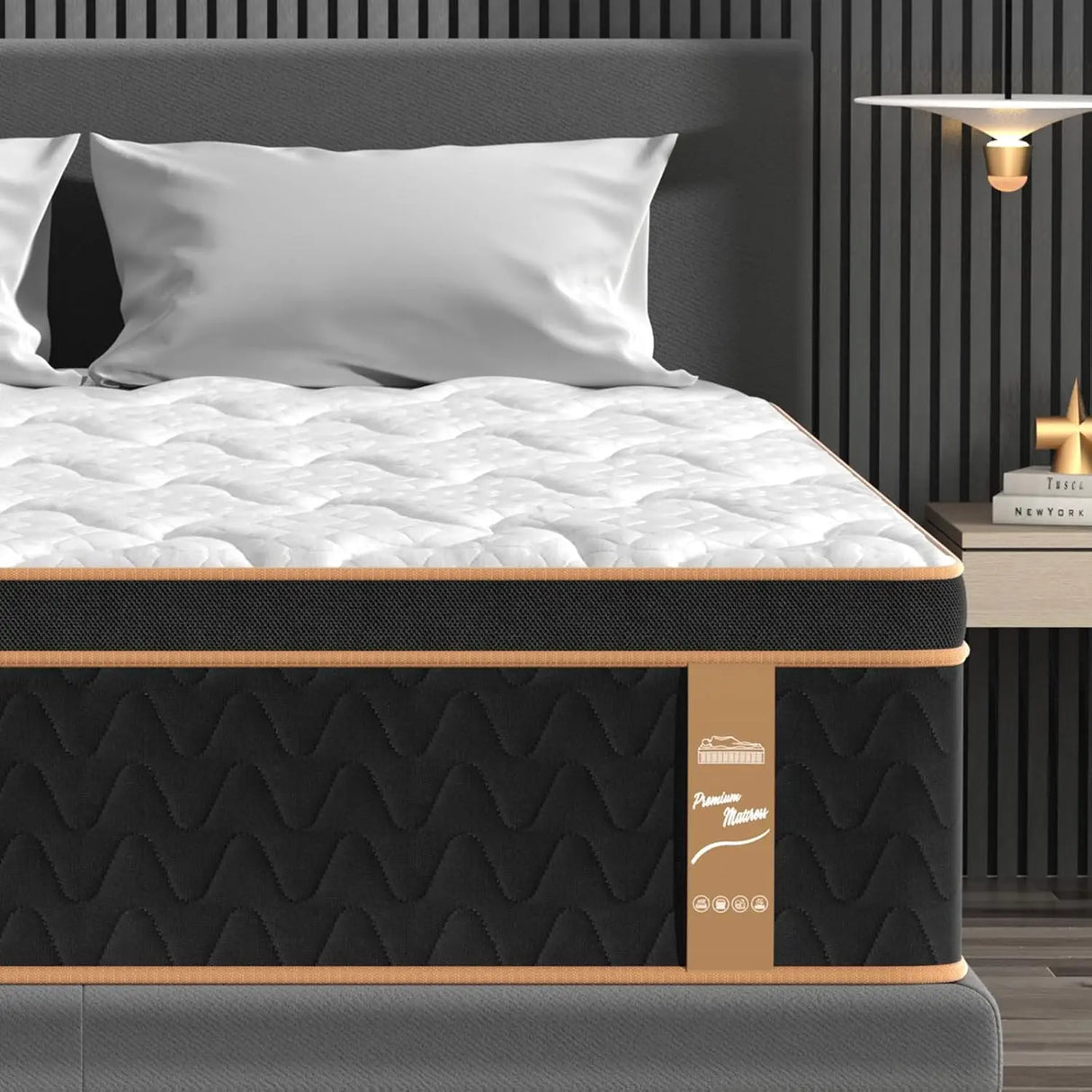 Medium Hybrid 12-Inch Gel Memory Foam Pocket Spring Mattress