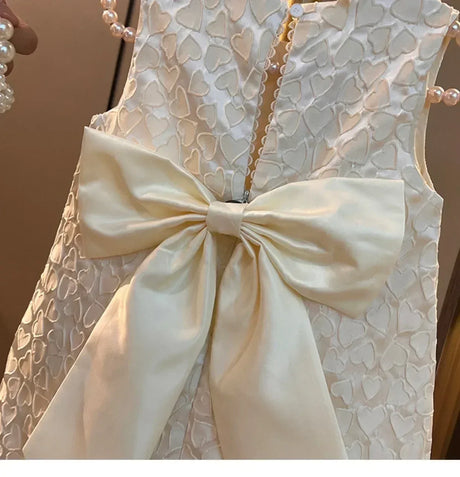 Girls Classic Sleeveless Mid-Calf Princess Dress - Omega Lifestyles