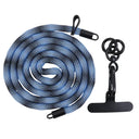 120cm Thick Adjustable Polyester Crossbody Phone Lanyard