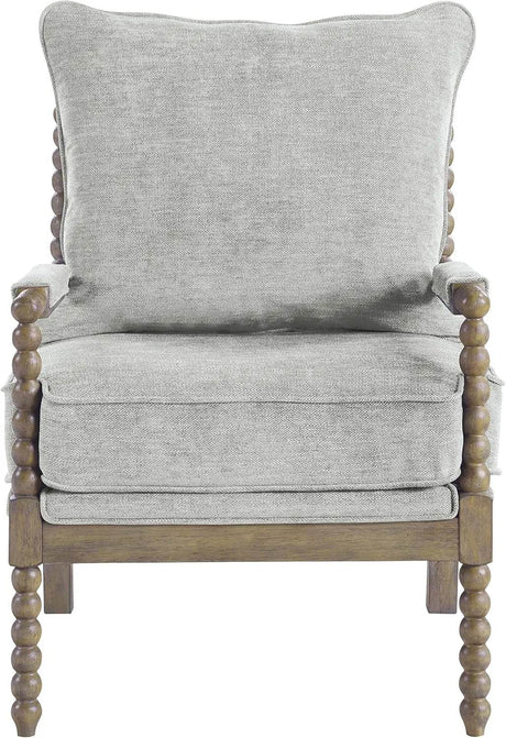 Rustic Fletcher Spindle Accent Chair - Omega Lifestyles