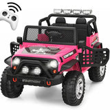 12V Electric 2-Seater Kids Ride On Truck Car With Remote