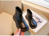 Children's Waterproof Leather Anti-Slippery Ankle Boots - Omega Lifestyles