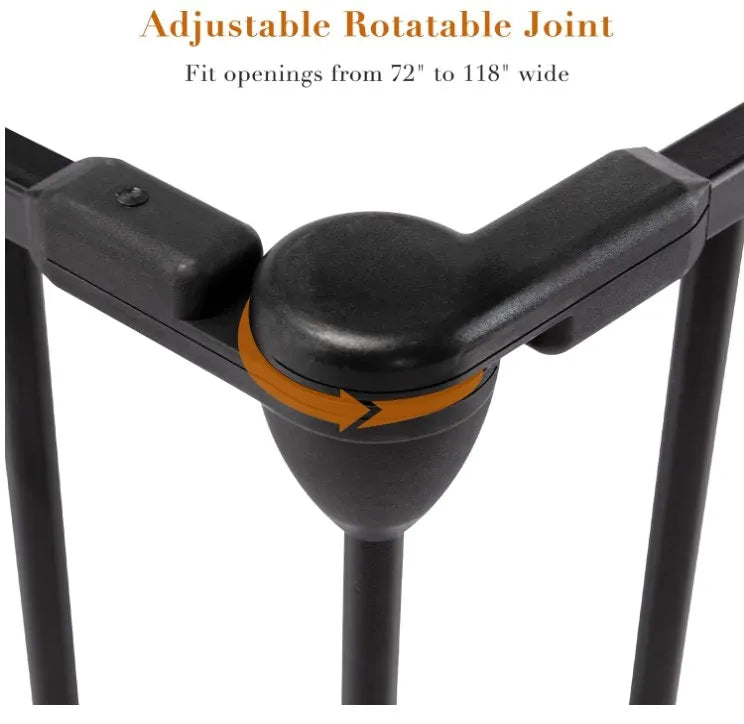 Metal Safety Playpen Multi-Purpose Adjustable 5-Panel Fence