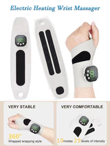Electric Heating Wrist Massager With Heat And Vibration - Omega Lifestyles