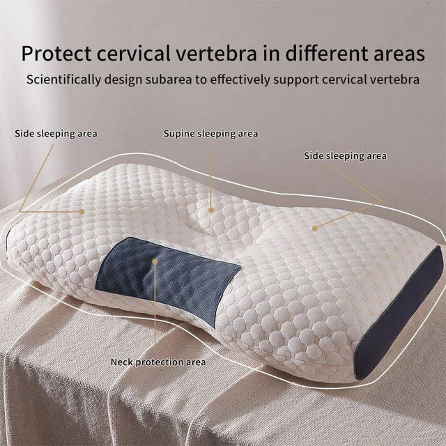 Orthopedic Cervical Memory Foam Rectangle Massage Pillow - Omega Lifestyles