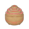 Ultrasonic Wood Grain Aroma Diffuser With Colorful LED Light - Omega Lifestyles