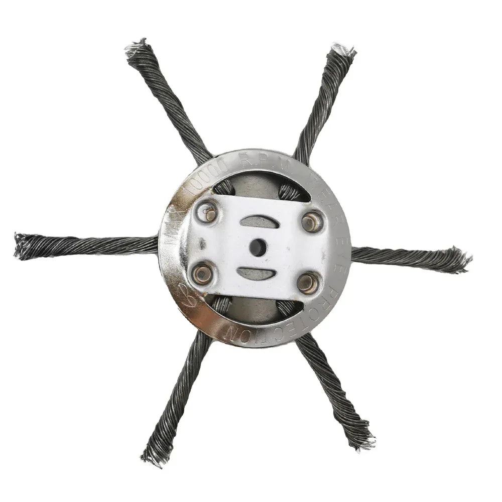 6-Inch Universal Steel Wire Grass Trimmer Replacement Head - Omega Lifestyles