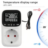 Digital Temperature Controller Embedded Thermostat With Timer - Omega Lifestyles