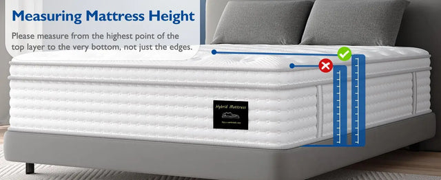 Medium Hybrid 12-Inch Gel Memory Foam Pocket Spring Mattress
