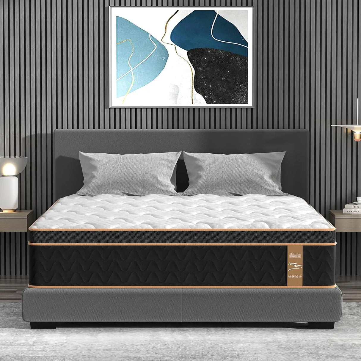 Medium 12-Inch Gel Memory Foam Hybrid Mattress