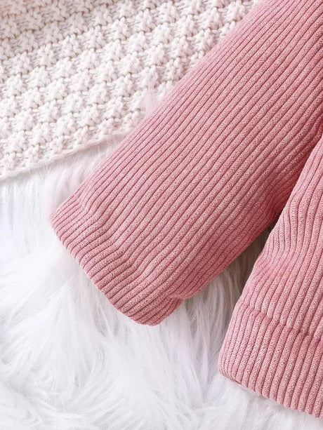 Winter Baby Corduroy Cotton Filled Down Jacket - Omega Lifestyles