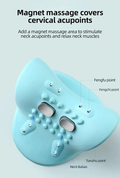 Electric Neck Massager Pillow With Infrared Heating - Omega Lifestyles