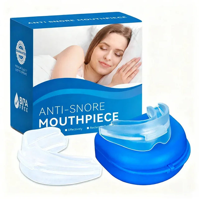 Adjustable Anti Snoring Sleep Aid Mouth Guard - Omega Lifestyles