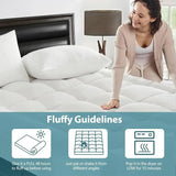 Extra Thick Cooling Soft Mattress Topper Queen - Omega Lifestyles