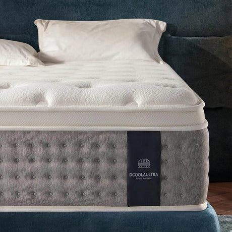10 Inch Twin Hybrid Mattress in a Box,Medium Firm Memory Foam& Individually Wrapped Pocket Coils for Support,CertiPUR-US Certifi - Sleep Galleria