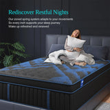 Medium 12-Inch Gel Memory Foam Hybrid Pocket Spring Mattress