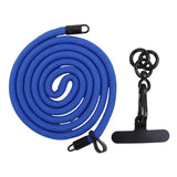 120cm Thick Adjustable Polyester Crossbody Phone Lanyard