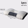 Orthopedic Cervical Memory Foam Rectangle Massage Pillow - Omega Lifestyles