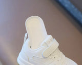 Breathable PU Leather Children's Casual Hook & Loop Sneakers - Omega Lifestyles