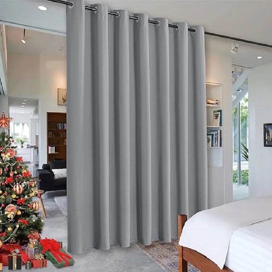Noise Reduction Grommet Top Room Divider Curtain