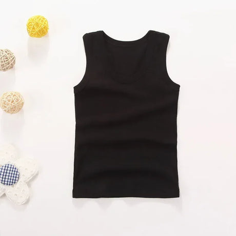 Kids Cotton Sleeveless Casual Vest Top - Omega Lifestyles