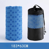 Non-Slip Sweat-Absorbent PVC Yoga Towel Mat 183x63cm - Omega Lifestyles