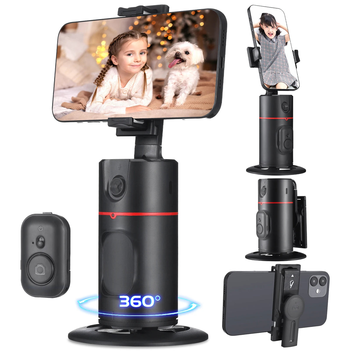 Auto Face Tracking Table Tripod With Remote Control
