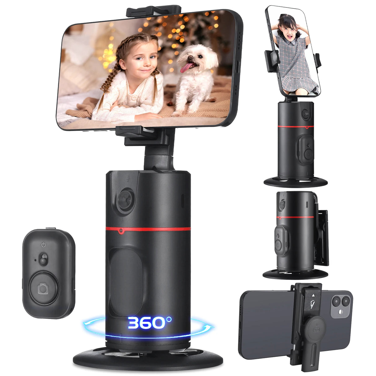 Auto Face Tracking Table Tripod With Remote Control