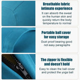 65cm Breathable Yoga Ball Protective Cover With Handle - Omega Lifestyles