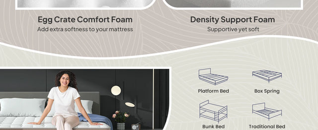 Medium 14-Inch Gel Memory Foam Pocket Spring Hybrid Mattress