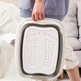 Foldable Foot Spa Tub With Massage Points
