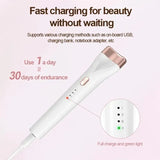 Electric Heated Eyelash Curler 3-Speed Temperature Control - Omega Lifestyles