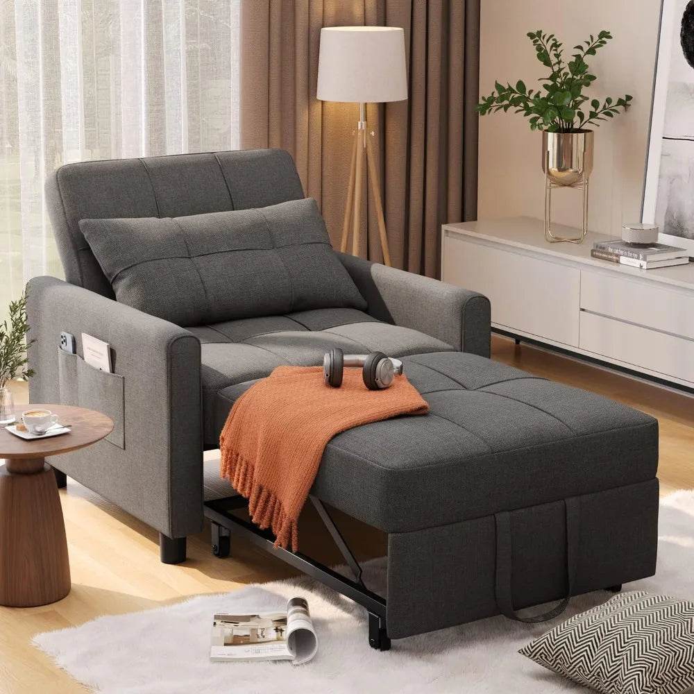 3-in-1 Convertible Sleeper Chair Bed - Omega Lifestyles