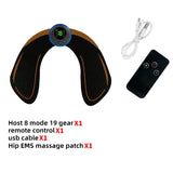 USB Rechargeable EMS Muscle Stimulator Hip Trainer Massager - Omega Lifestyles