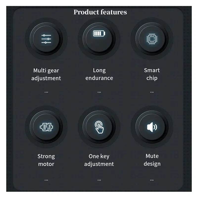 Deep Tissue Percussion Massage Gun With Adjustable Speeds - Omega Lifestyles