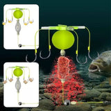 Set of 2 High Carbon Steel Explosion Hook Fishing Bait Cages - Omega Lifestyles