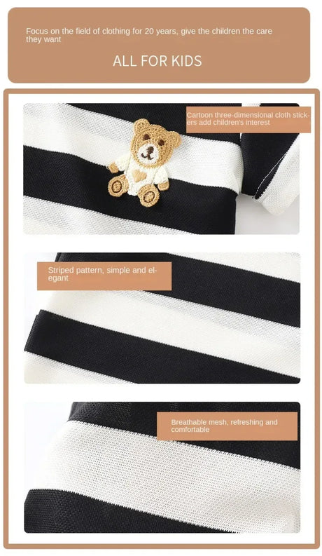 2-Piece Striped Short-Sleeve T-Shirt and Shorts Set - Omega Lifestyles