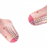 Children’s Cotton Non-Slip Cartoon Knit Socks - Omega Lifestyles