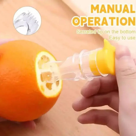 Manual Citrus Juicer Compact Efficient Hand Press Squeezer - Omega Lifestyles