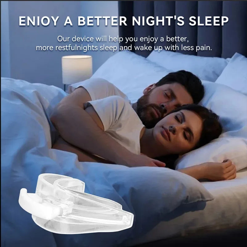 Adjustable Anti Snoring Sleep Aid Mouth Guard - Omega Lifestyles