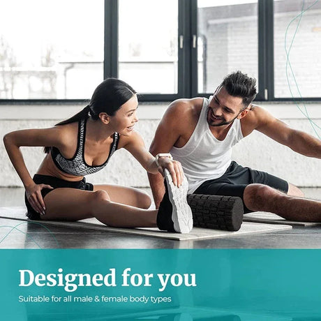 EPP High Density Yoga Foam Roller Massage Tool 33cm - Omega Lifestyles